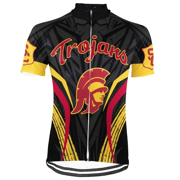 Customized USC Trojans Cycling Jersey For Men