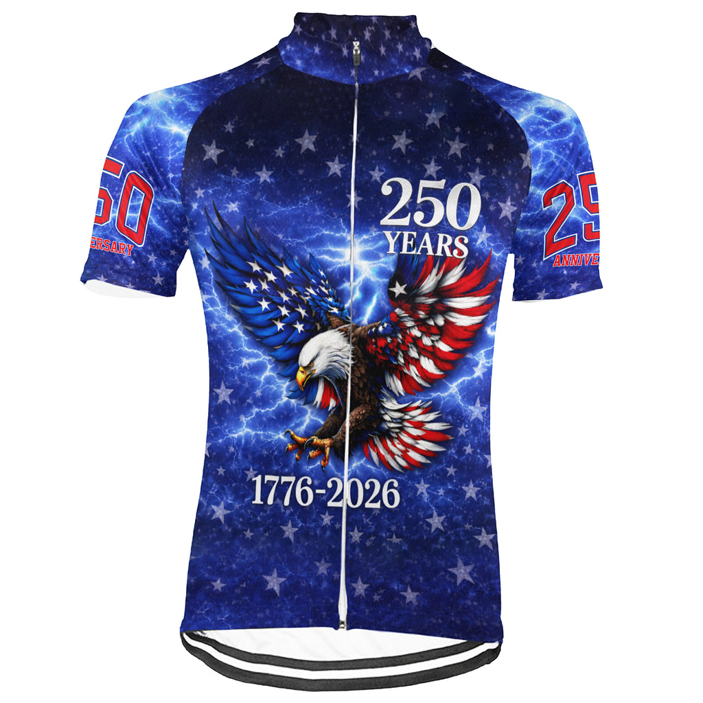 Customized America 250th Anniversary Collection 3 Short Sleeve Cycling Jersey For Men And Women