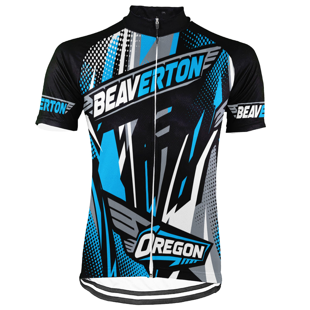 Customized Beaverton (Oregon) Short Sleeve Cycling Jersey For Men And Women