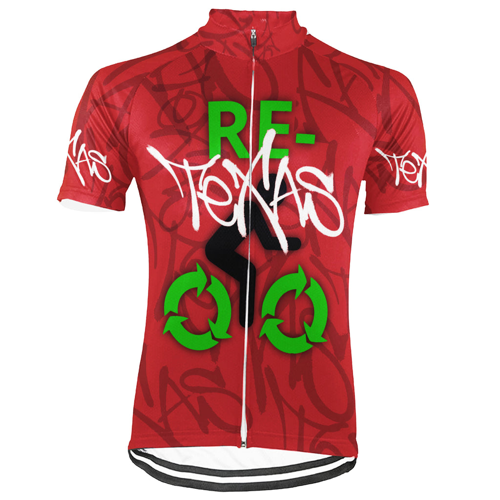 Colection 2 - Customized Texas Environmental Protection Save The Planet Short Sleeve Cycling Jersey For Men And Women