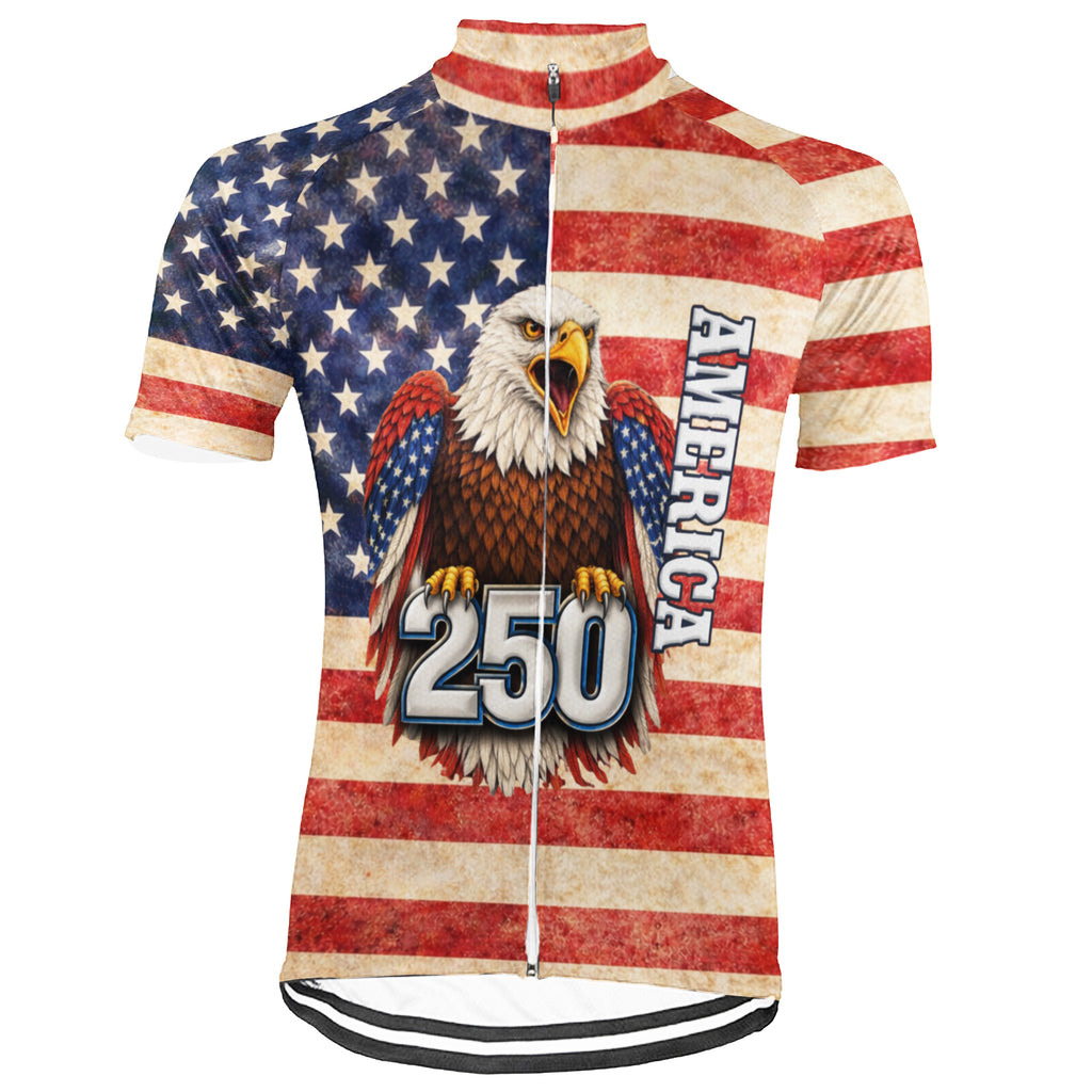 Customized America 250th Anniversary Collection 3 Short Sleeve Cycling Jersey For Men And Women