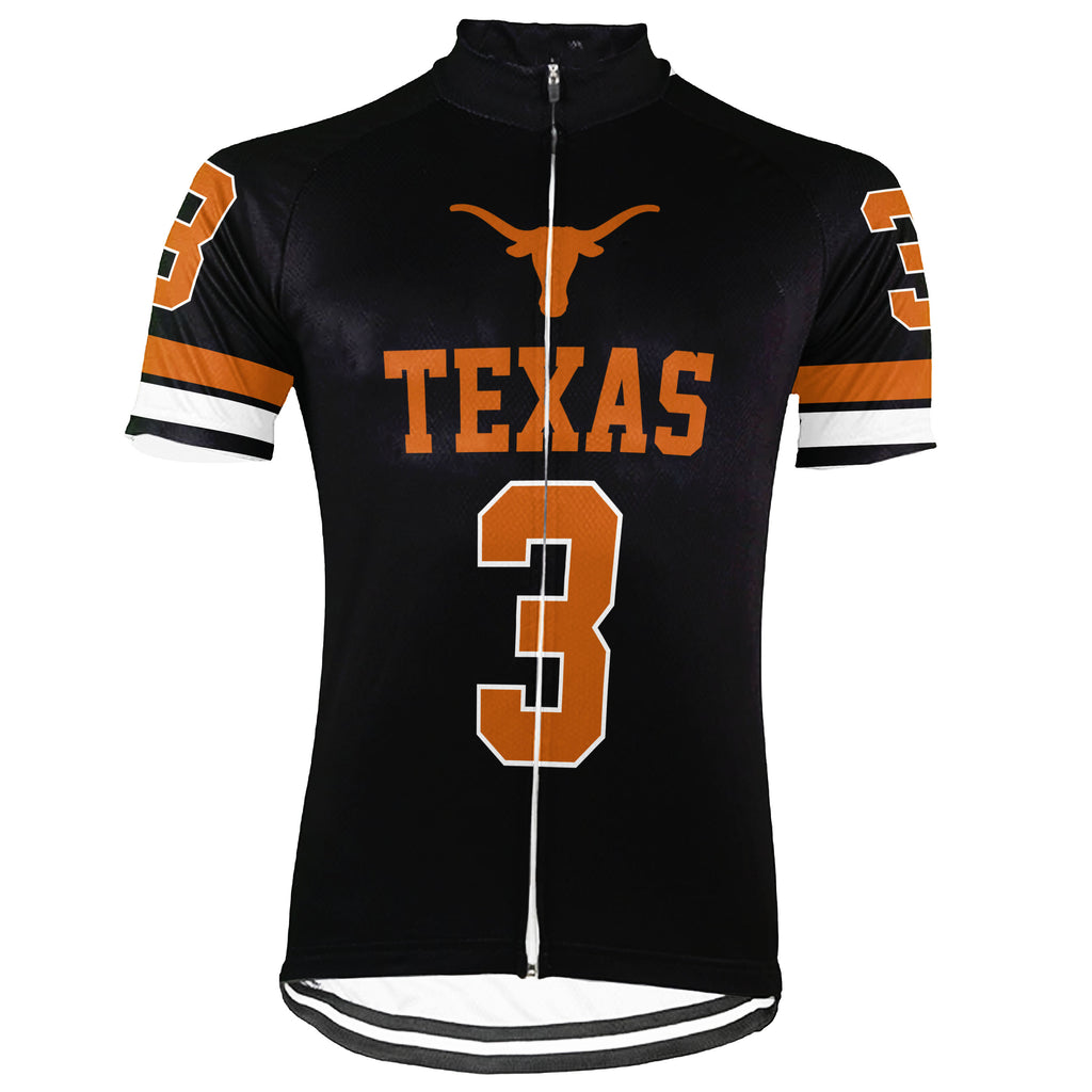 Customized Texas Longhorns Cycling Jersey Cycling Short For Men