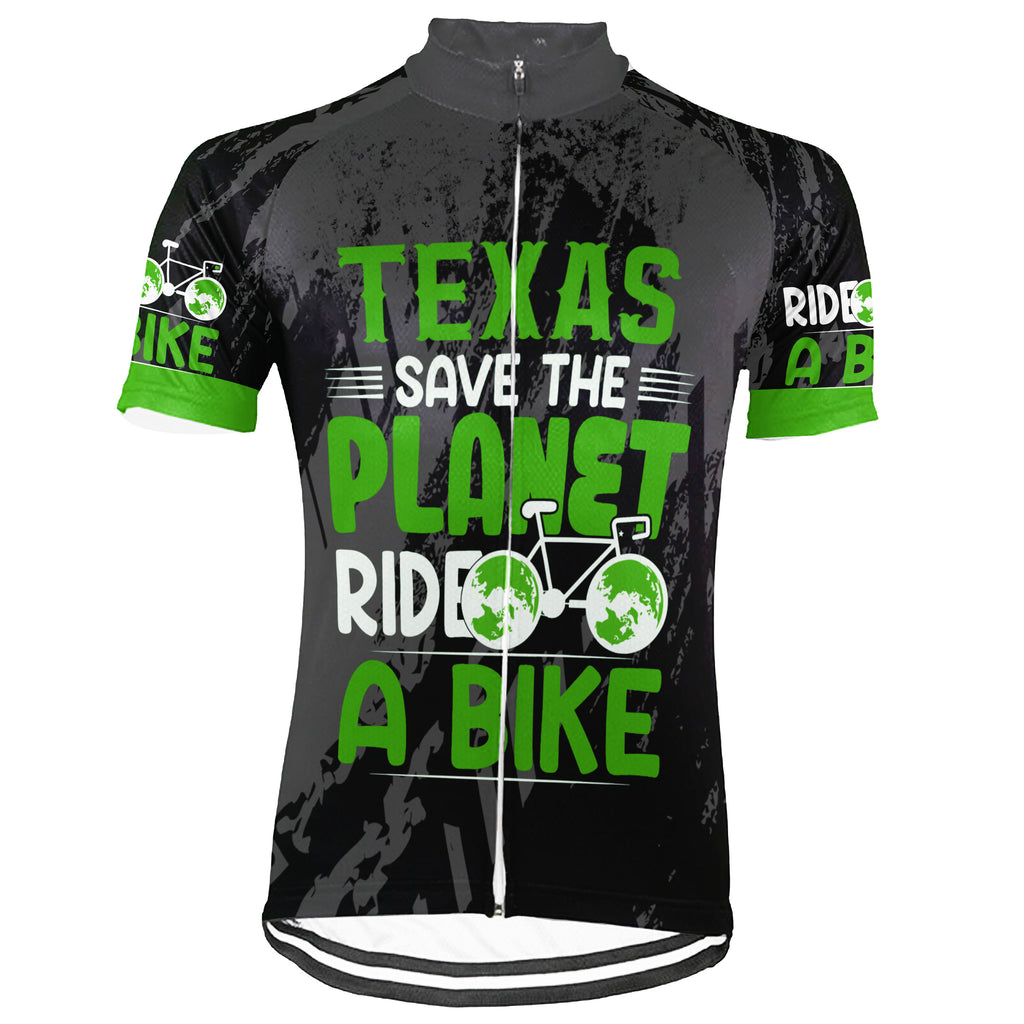 Colection 2 - Customized Texas Environmental Protection Save The Planet Short Sleeve Cycling Jersey For Men And Women