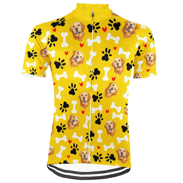 Customized Image Animals Short Sleeve Cycling Jersey For Men and Women