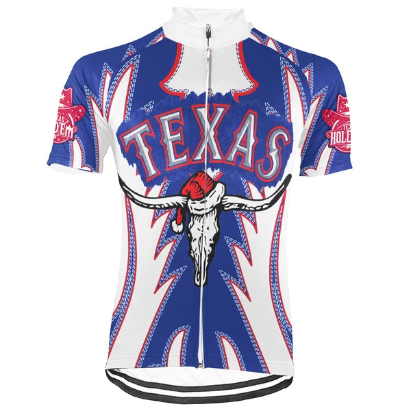 Customized Texas Short Sleeve Cycling Jersey For Men And Women