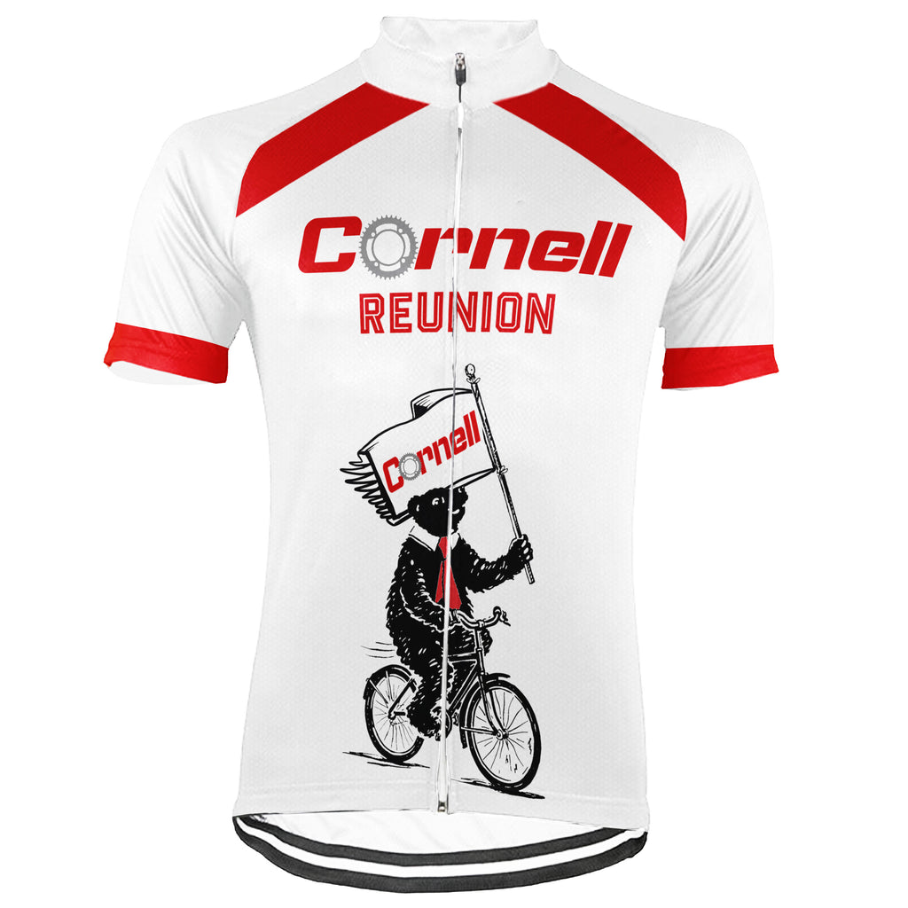 Customized Cornell Reunion Short Sleeve Cycling Jersey For Men And Women
