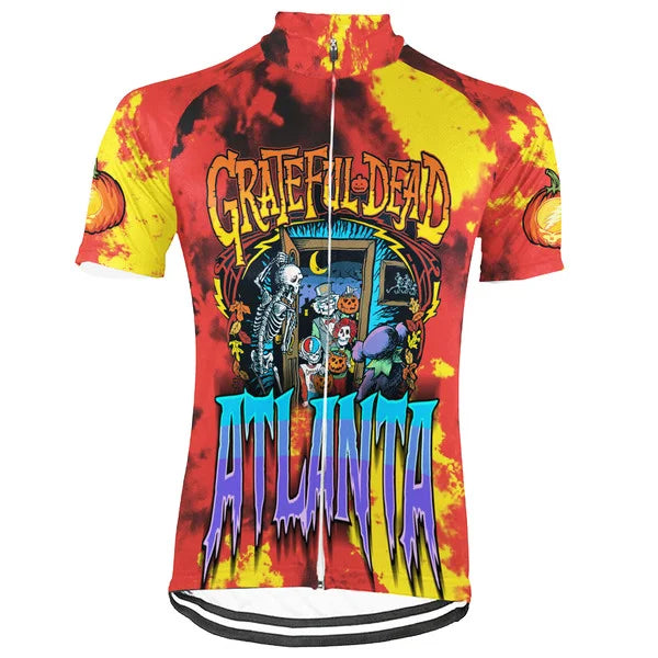 Customized Atlanta Grateful Dead Fan Short Sleeve Cycling Jersey For Men And Women