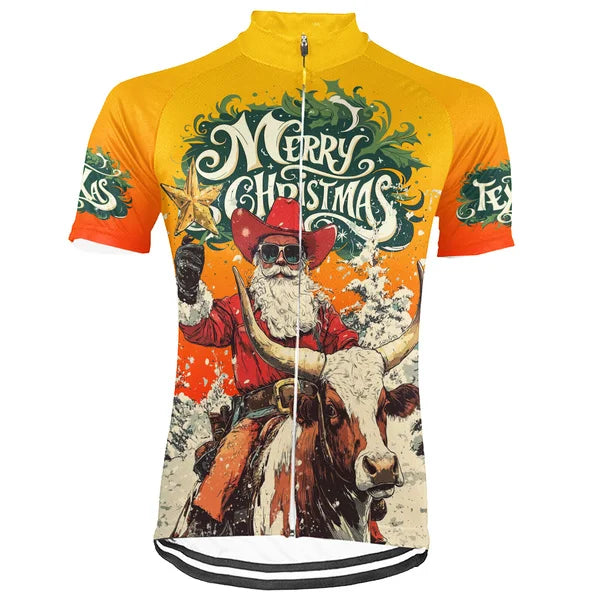 Customized Texas Short Sleeve Cycling Jersey For Men And Women