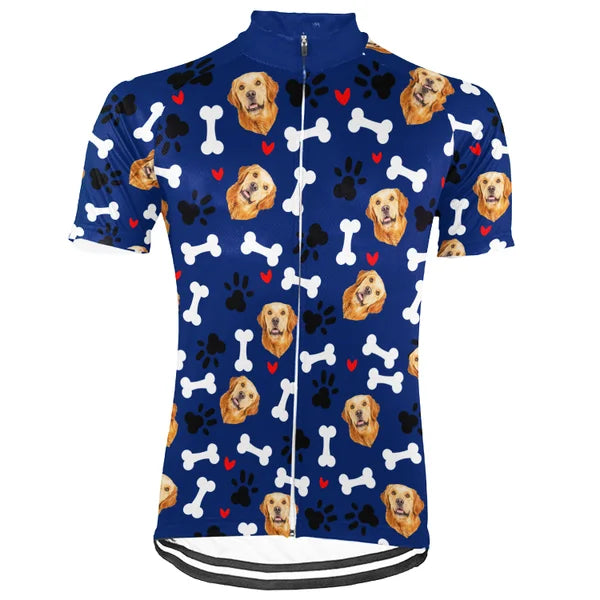 Customized Image Animals Short Sleeve Cycling Jersey For Men and Women