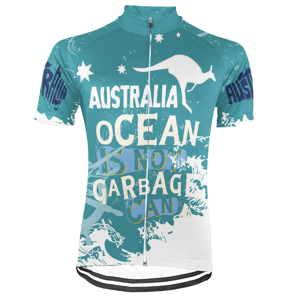 Colection 2 - Customized Australia Environmental Protection Save The Planet Short Sleeve Cycling Jersey For Men And Women