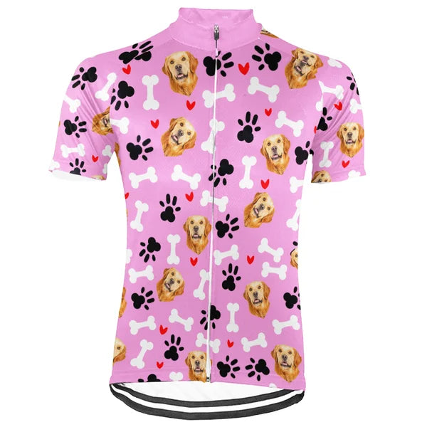 Customized Image Animals Short Sleeve Cycling Jersey For Men and Women