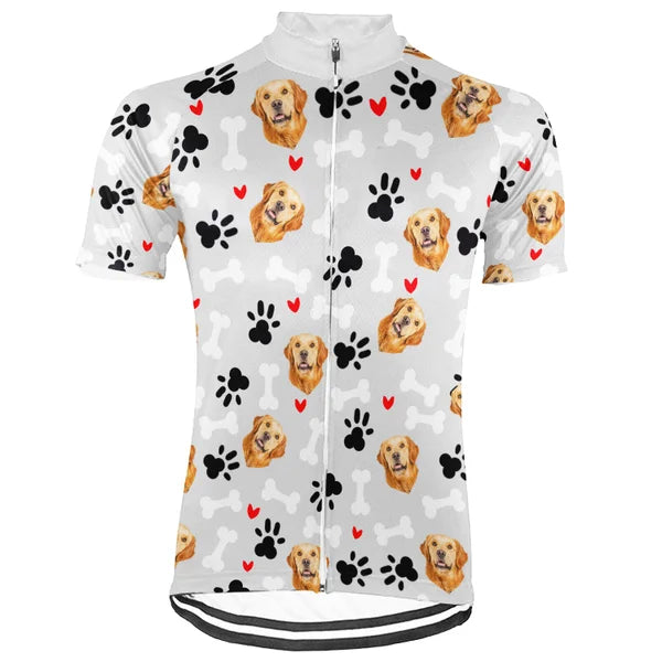 Customized Image Animals Short Sleeve Cycling Jersey For Men and Women