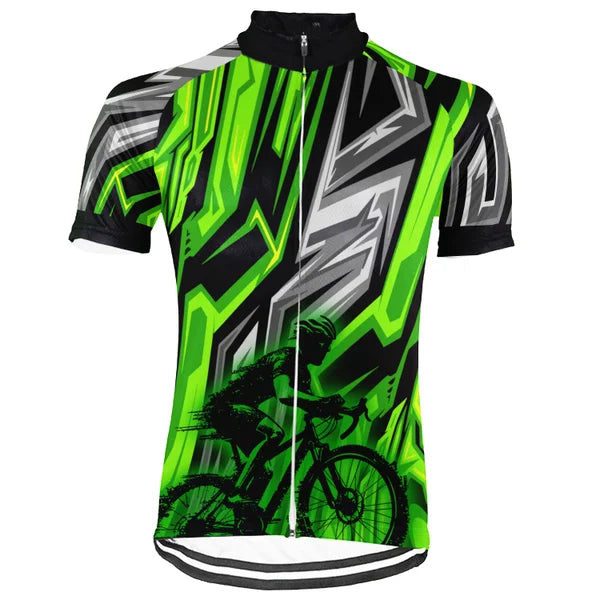 Customized Color Fusion Short Sleeve Cycling Jersey For Men and Women