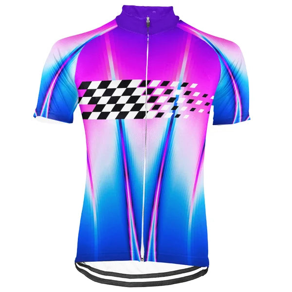 Customized Color Fusion Short Sleeve Cycling Jersey For Men and Women