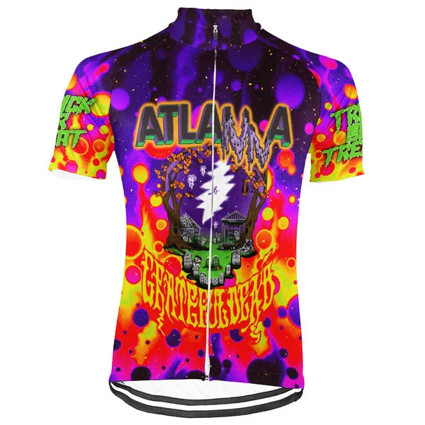 Customized Atlanta Grateful Dead Fan Short Sleeve Cycling Jersey For Men And Women