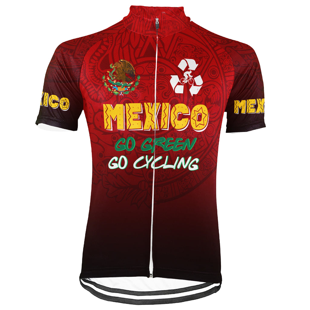 Colection 1 - Customized Mexico Environmental Protection Save The Planet Short Sleeve Cycling Jersey For Men And Women