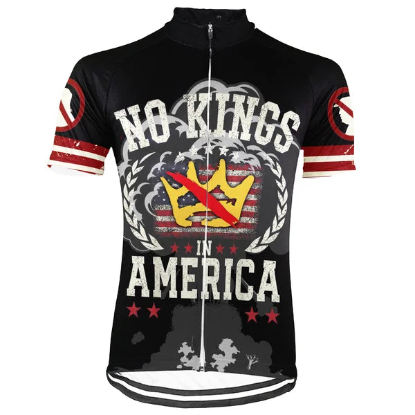 Customized No Kings Collection Short Sleeve Cycling Jersey For Men And Women