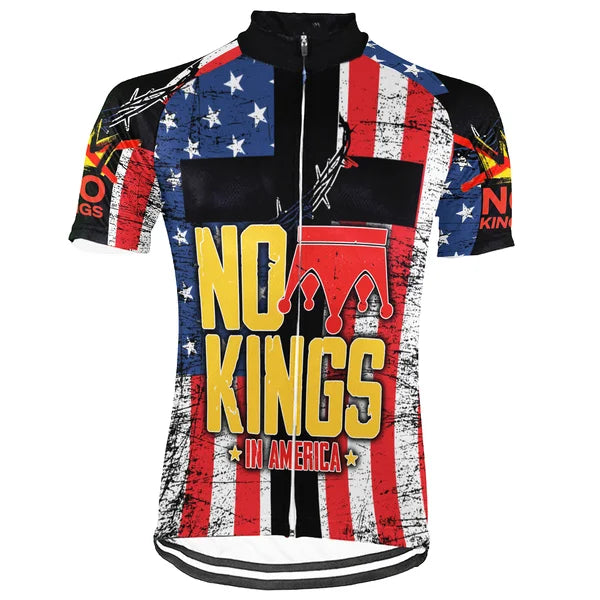 Customized No Kings Collection Short Sleeve Cycling Jersey For Men And Women