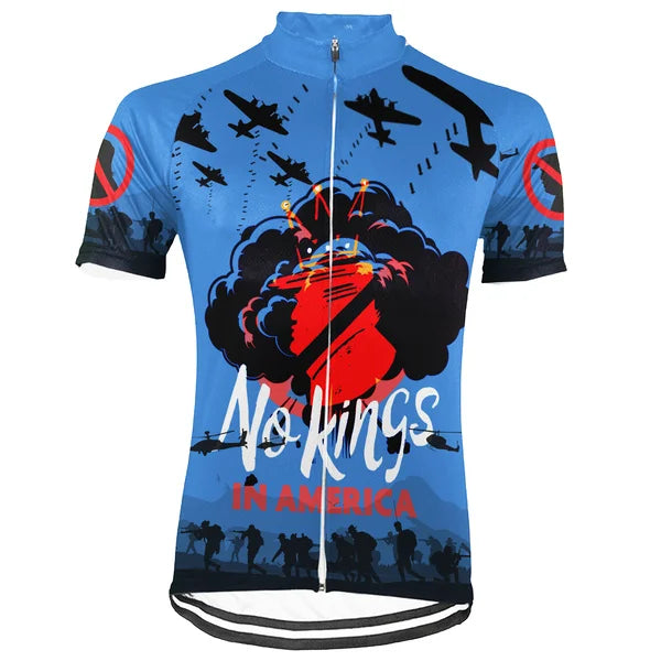 Customized No Kings Collection Short Sleeve Cycling Jersey For Men And Women