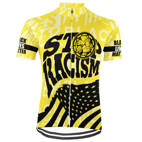 Customized Black Lives Matter Collection 2 Short Sleeve Cycling Jersey for Men