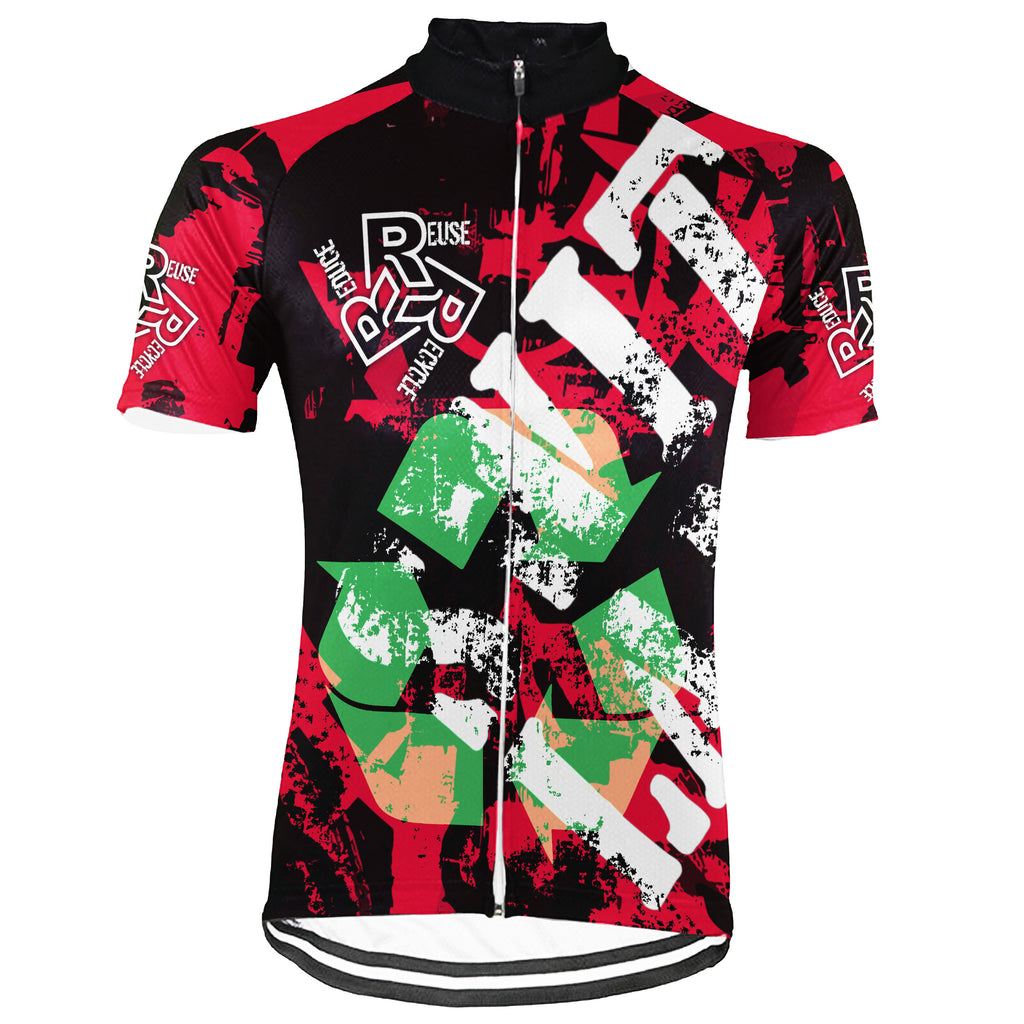 Colection 1 - Customized Switzerland Environmental Protection Save The Planet Short Sleeve Cycling Jersey For Men And Women