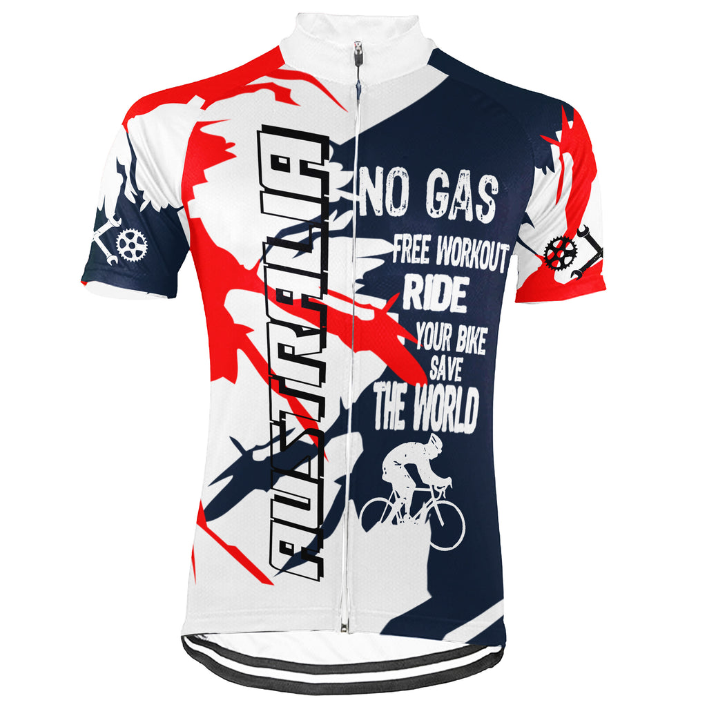 Colection 2 - Customized Australia Environmental Protection Save The Planet Short Sleeve Cycling Jersey For Men And Women