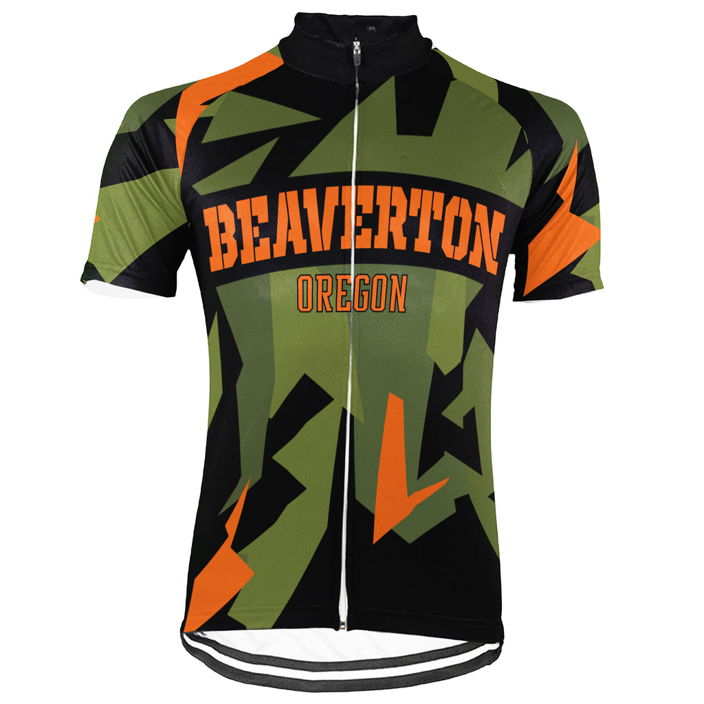 Customized Beaverton (Oregon) Short Sleeve Cycling Jersey For Men And Women