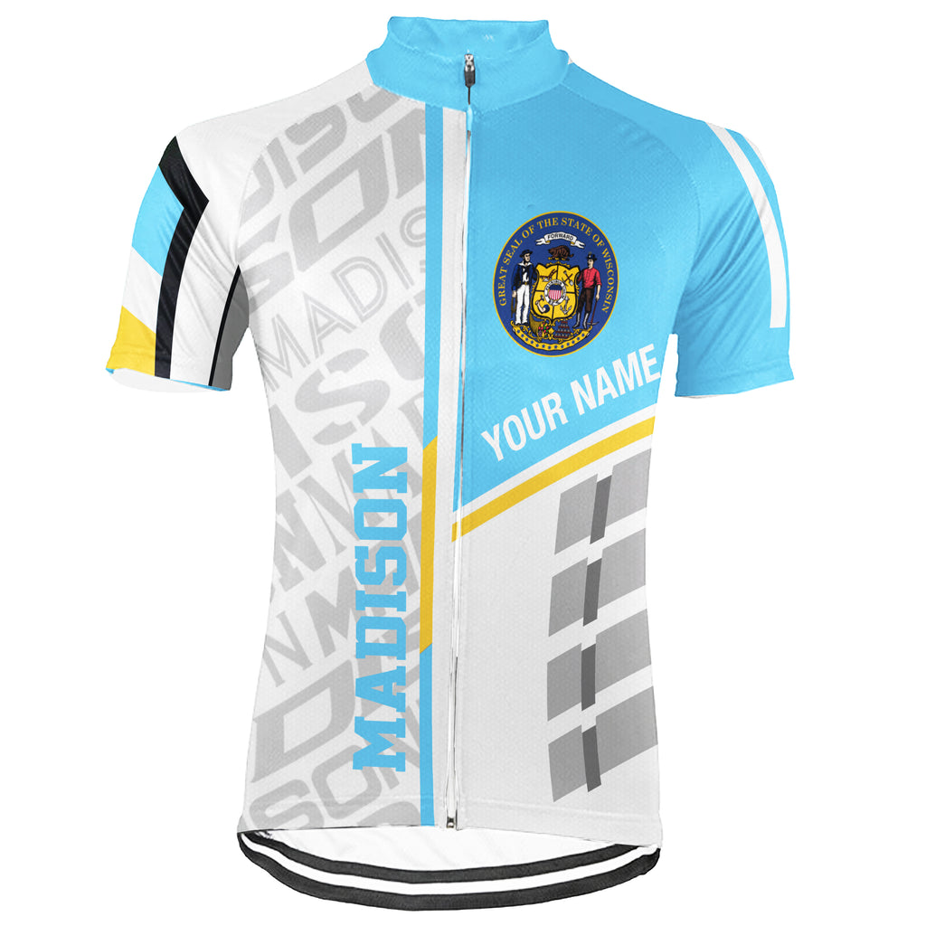 Customized Madison Short Sleeve Cycling Jersey For Men And Women
