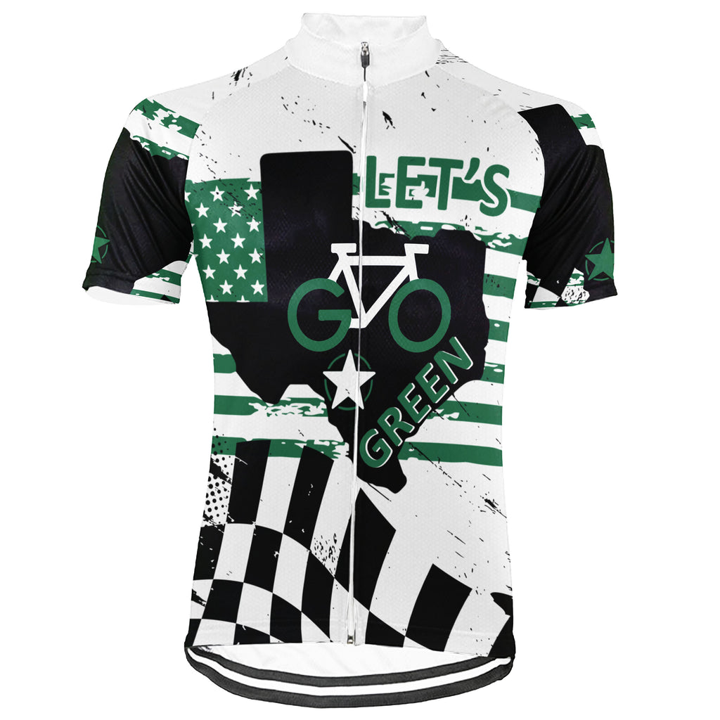 Colection 1 - Customized Texas Environmental Protection Save The Planet Short Sleeve Cycling Jersey For Men And Women