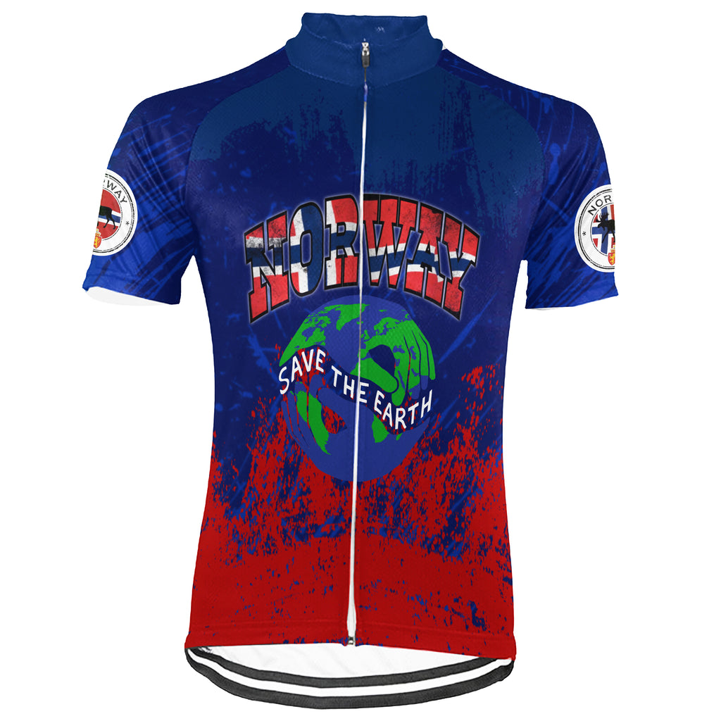 Customized Ride Green, Ride for Peace Noway Short Sleeve Cycling Jersey For Men And Women
