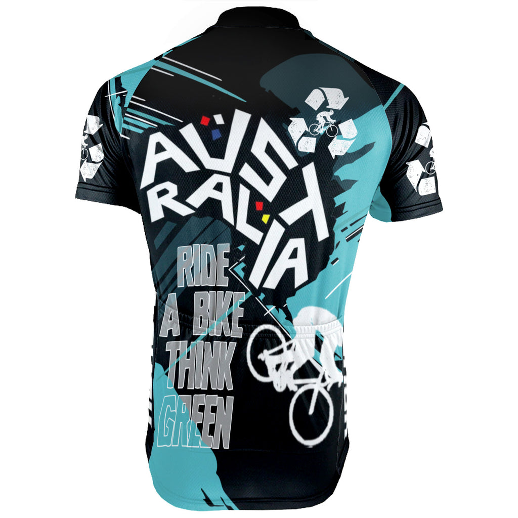 Colection 2 - Customized Australia Environmental Protection Save The Planet Short Sleeve Cycling Jersey For Men And Women