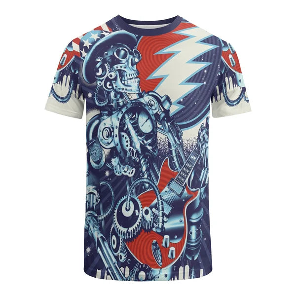Grateful Dead 3D Print T-Shirt