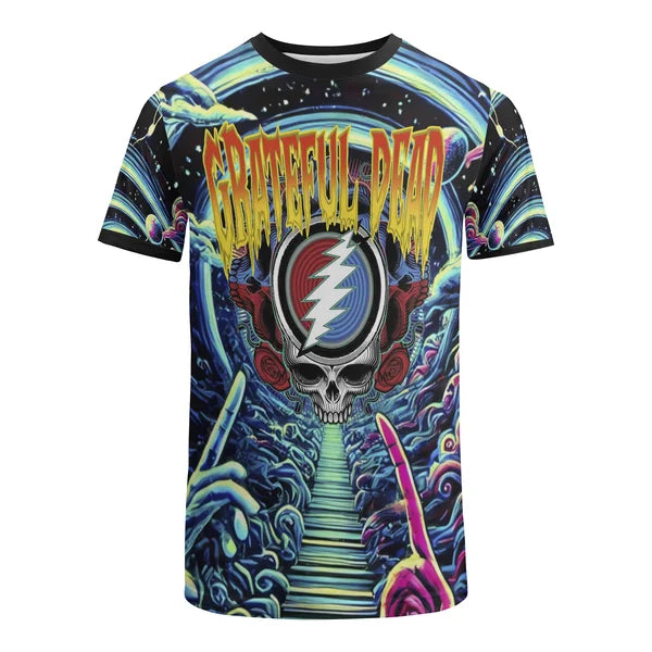 Grateful Dead 3D Print T-Shirt