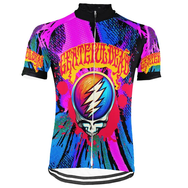 Customized Grateful Dead Skull Collection 2 Cycling Jersey For Men
