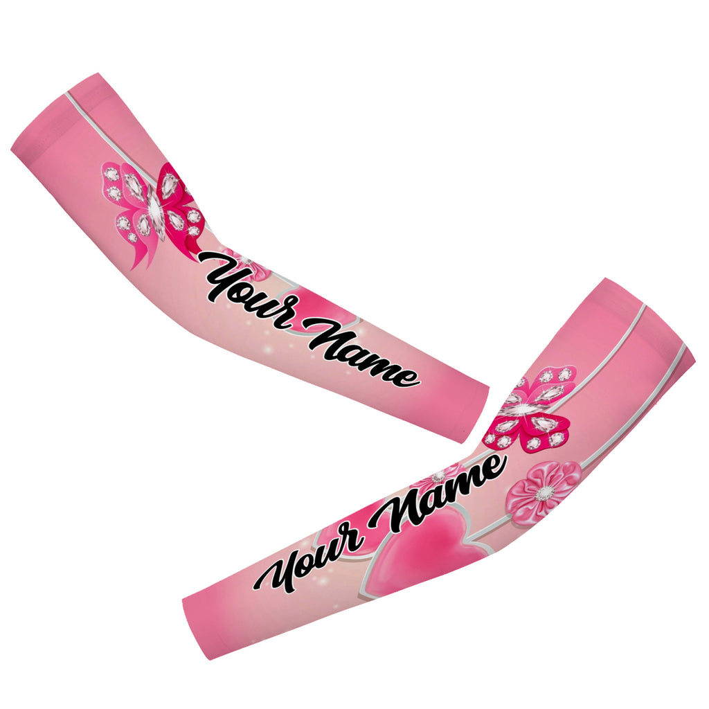 Customized Valentine Arm Sleeves Cycling Arm Warmers