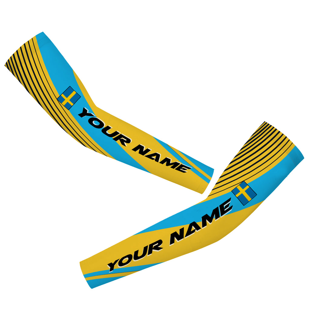 Customized Sweden Arm Sleeves Cycling Arm Warmers