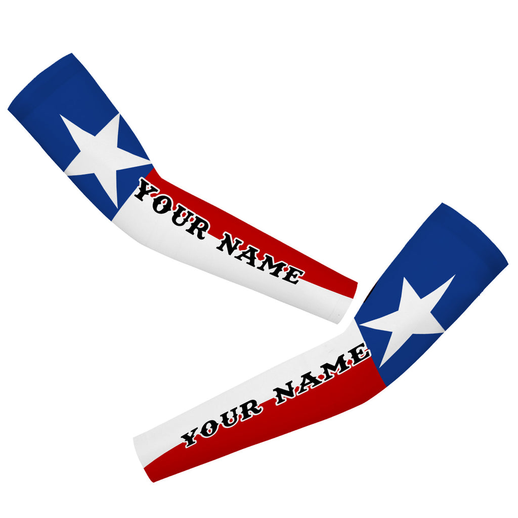 Customized Texas Arm Sleeves Cycling Arm Warmers