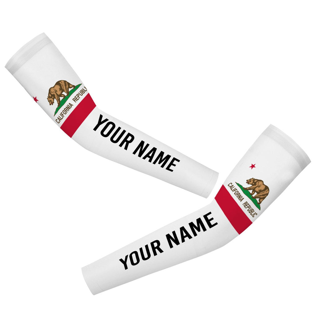 Customized California Arm Sleeves Cycling Arm Warmers