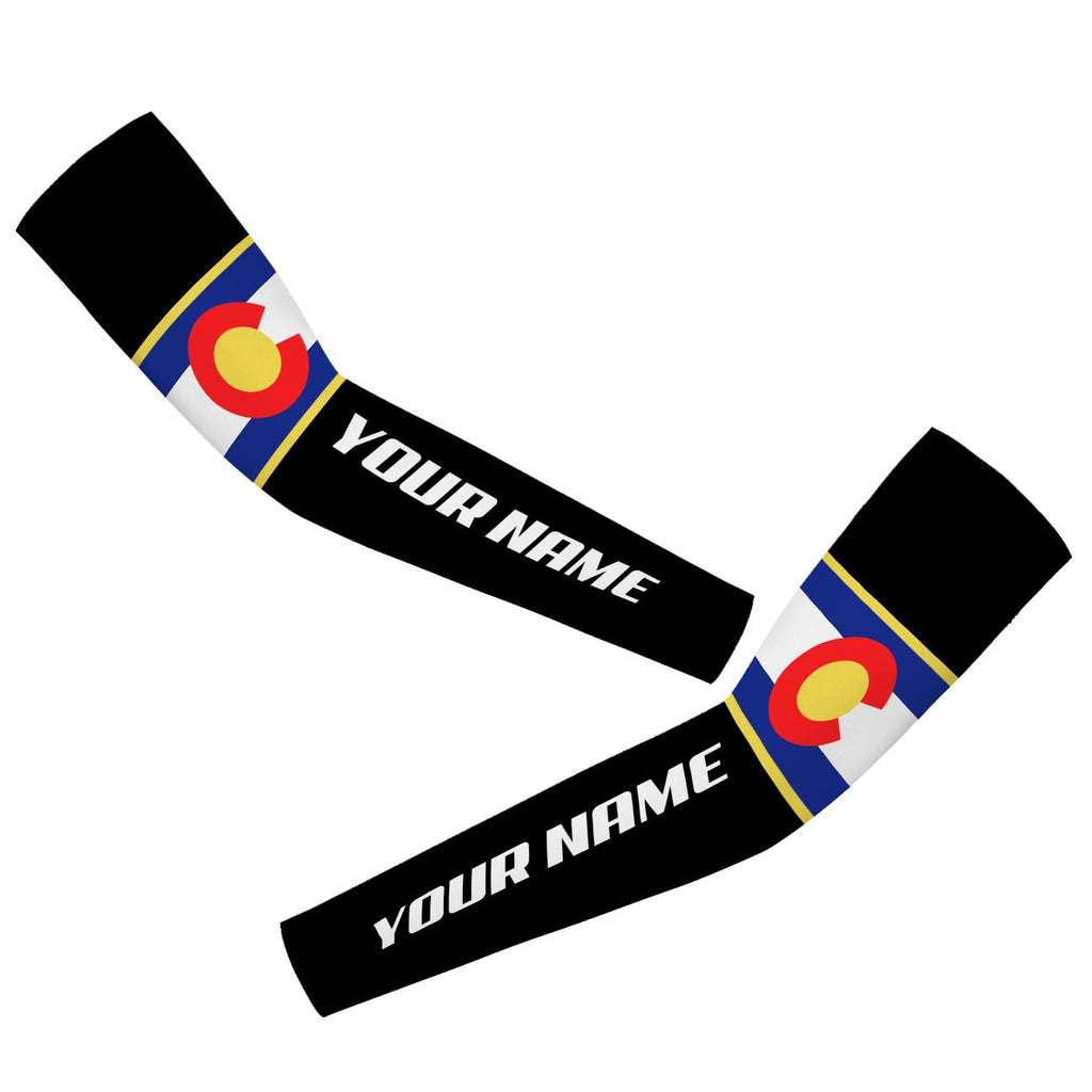 Customized Colorado Arm Sleeves Cycling Arm Warmers