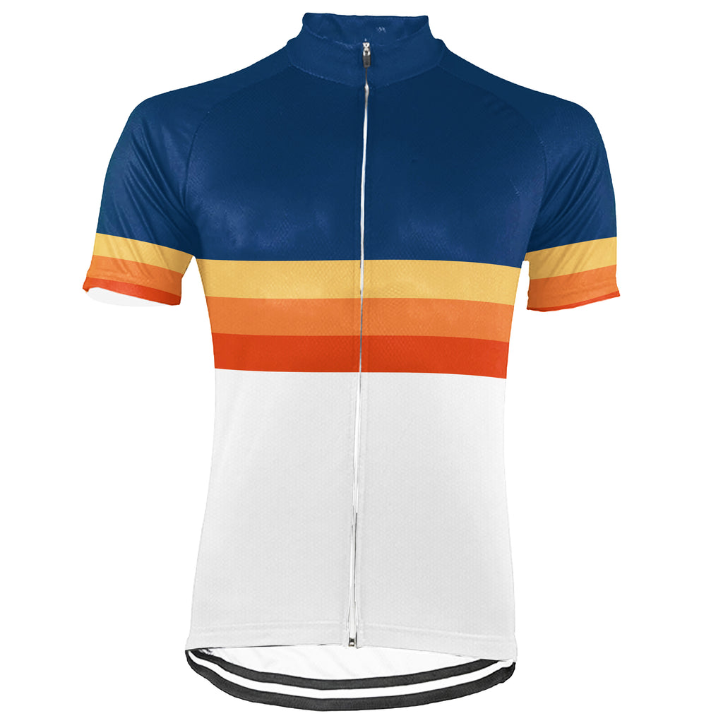 Customized Simple Plaid Cycling Jersey Cycling Jersey For Men