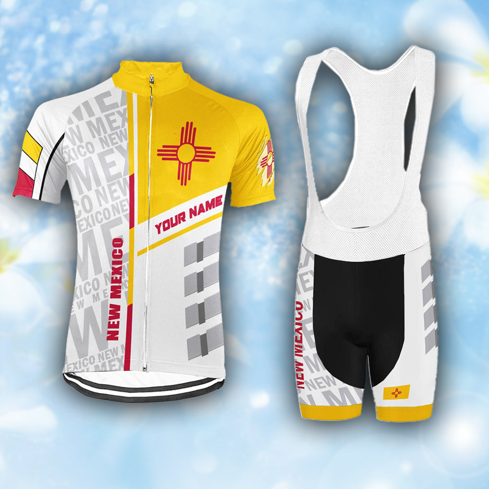 Customized New Mexico Set Cycling Short Set for Men