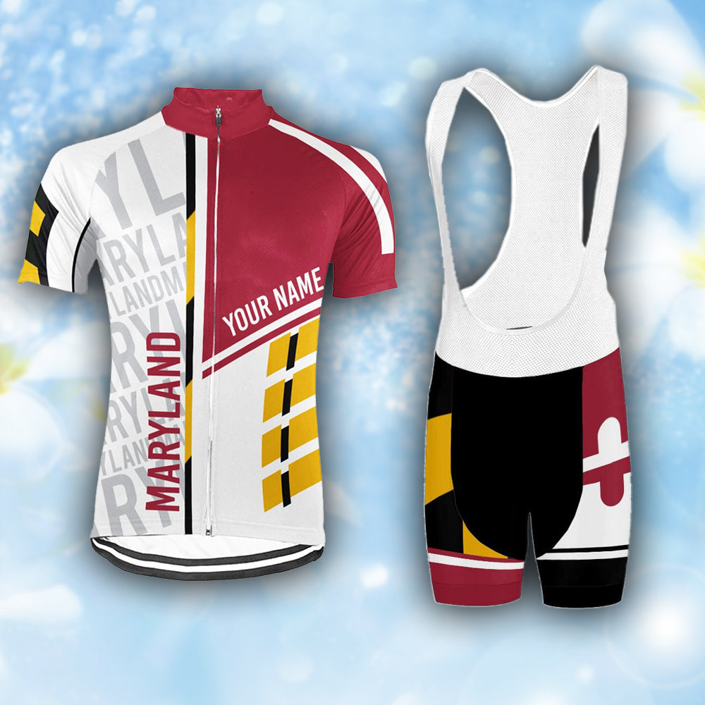 Customized Maryland Set Cycling Short Set for Men