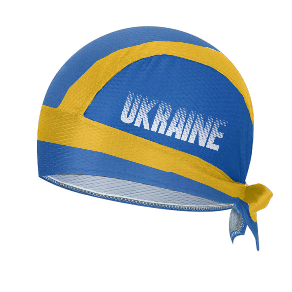 Ukraine Cycling Headscarf Caps