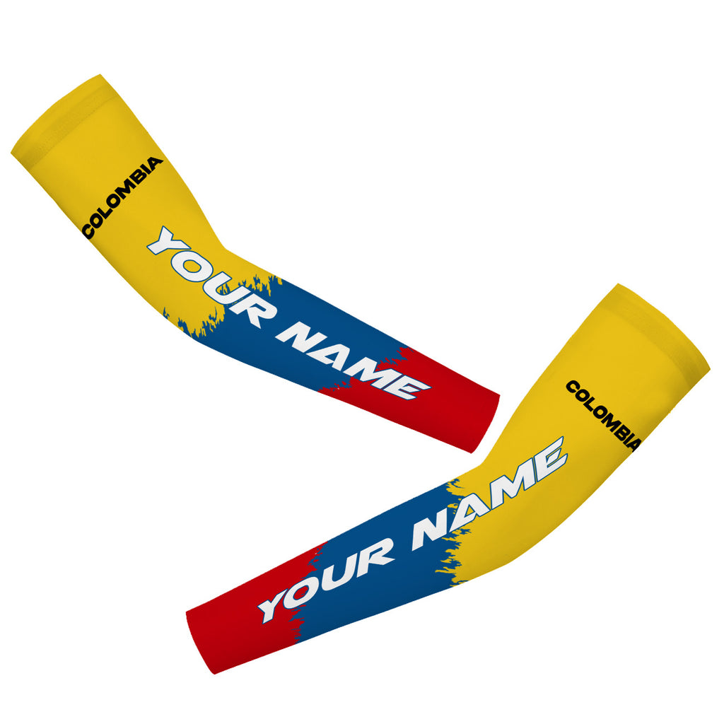 Customized Colombia Arm Warmer Sleeves Cycling Arm Warmers
