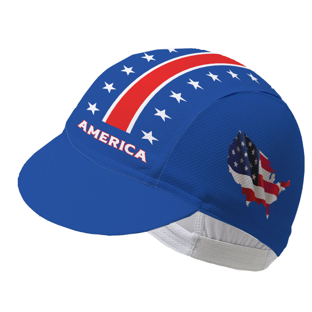 America Cycling Hat Cap Cycling Cap for Men and Women