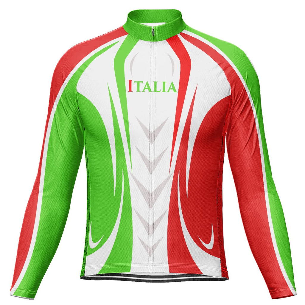 Customized Italia Winter Thermal Fleece Long Sleeve For Men