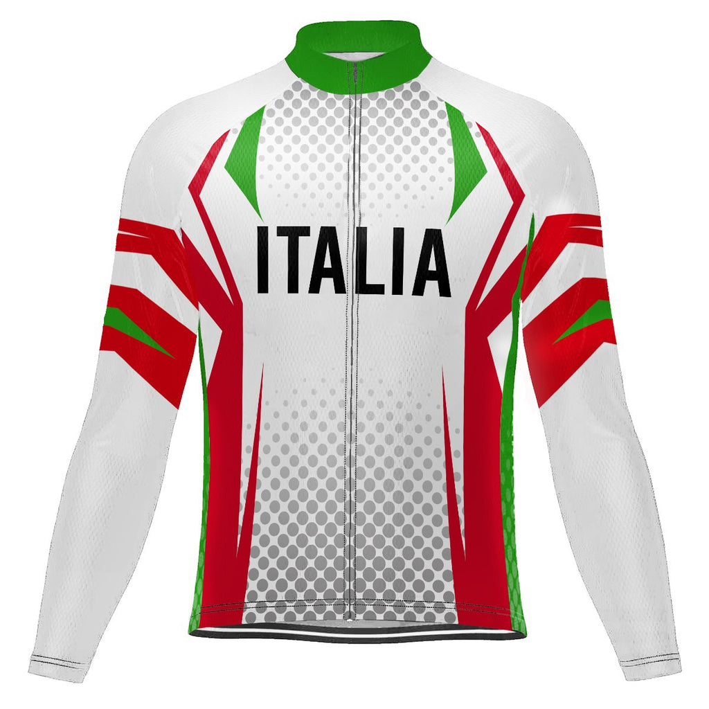 Customized Italia Winter Thermal Fleece Long Sleeve For Men