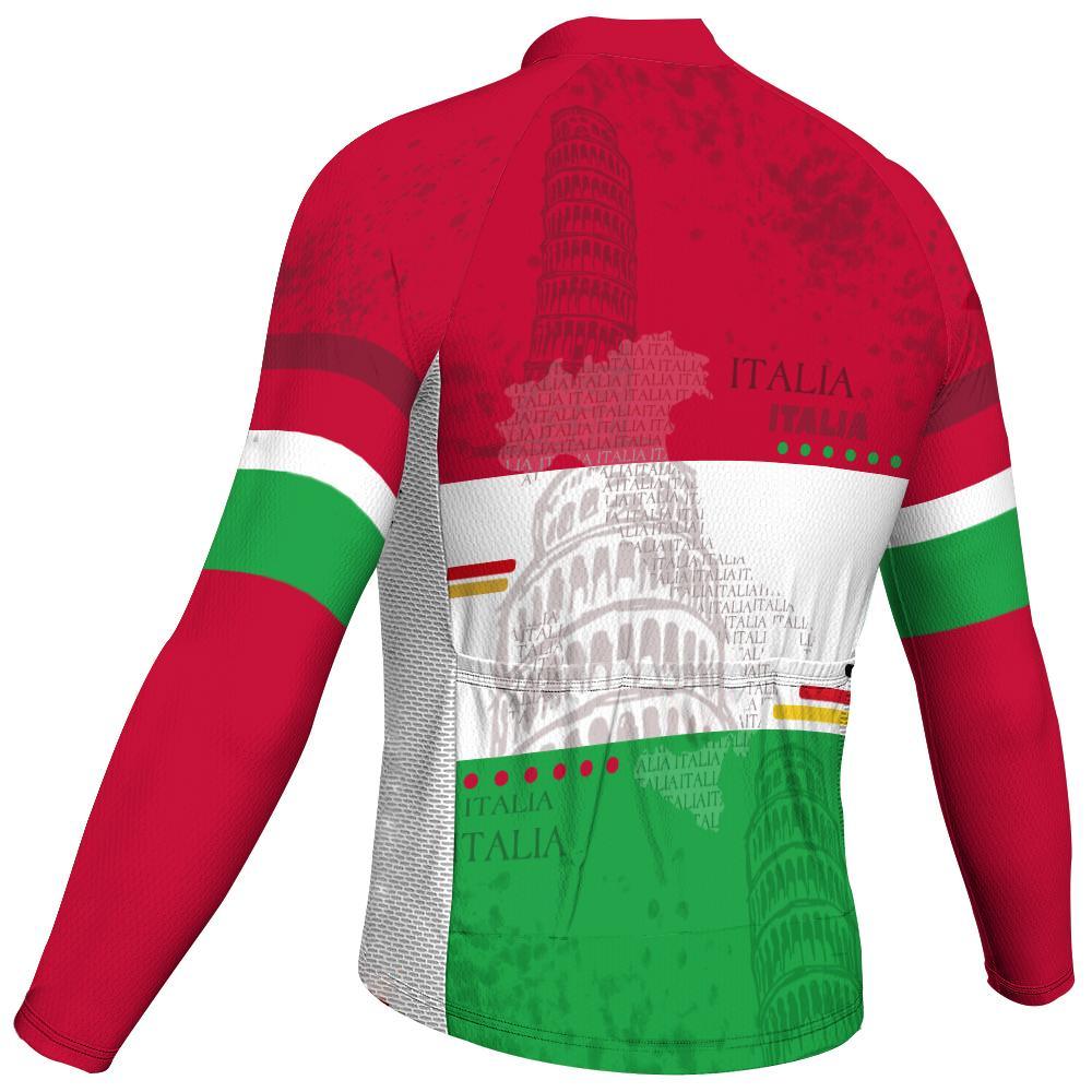 Italian Long Sleeve Cycling Jersey for Men – OS Cycling Store