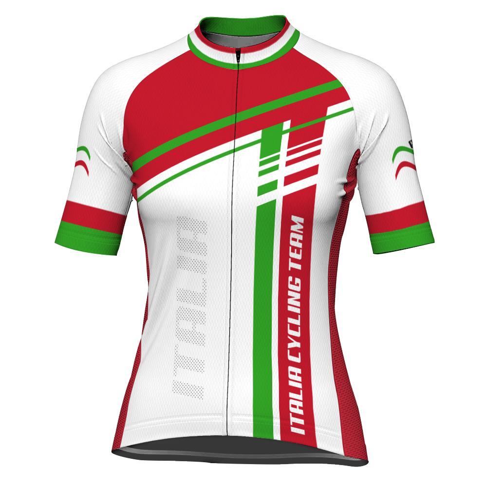 Italian Short Sleeve Cycling Jersey for Women