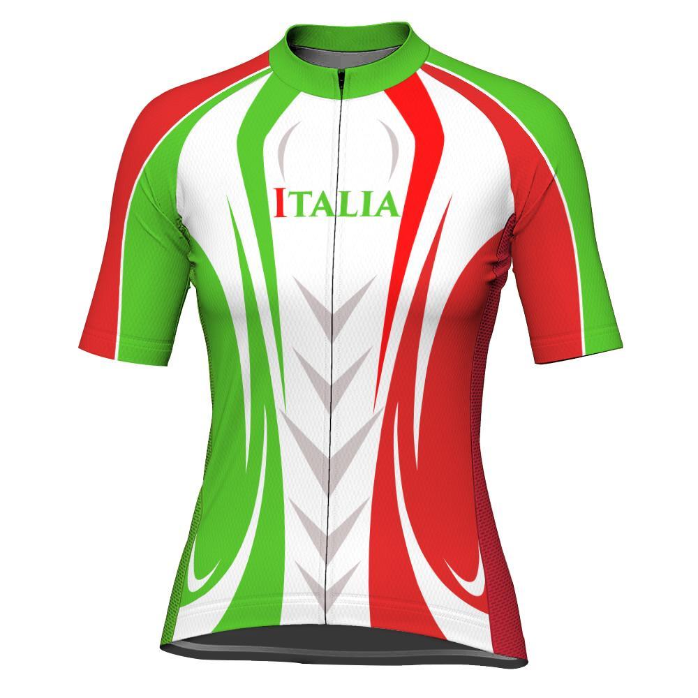 Italian Short Sleeve Cycling Jersey for Women